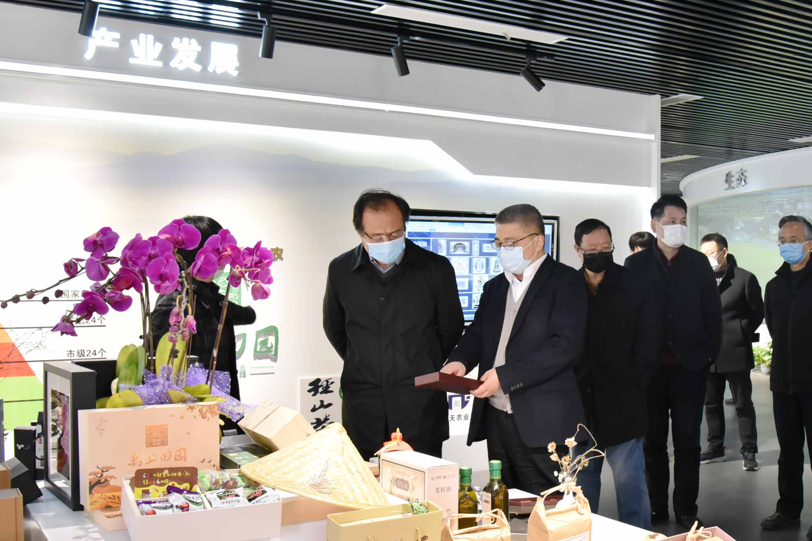 杭州市政协党组副书记、副主席翁卫军一行调研开云app官方版入口 - 开云专业的云端应用服务平台特种茶中心