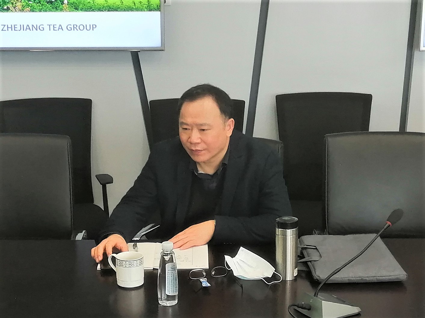 省兴合集团施建强总裁一行莅临开云app官方版入口 - 开云专业的云端应用服务平台特种茶中心调研