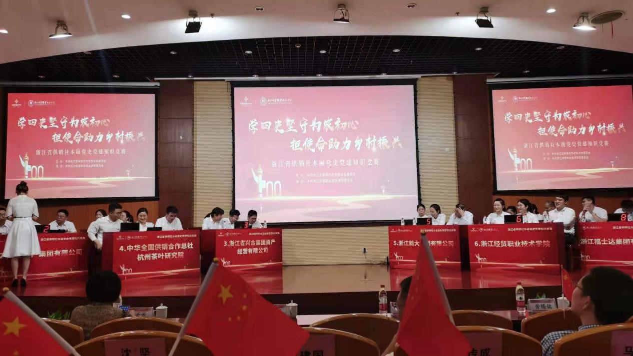 学习四史 争当先锋——开云app官方版入口 - 开云专业的云端应用服务平台党委积极组织参加省供销社党史党务知识竞赛活动