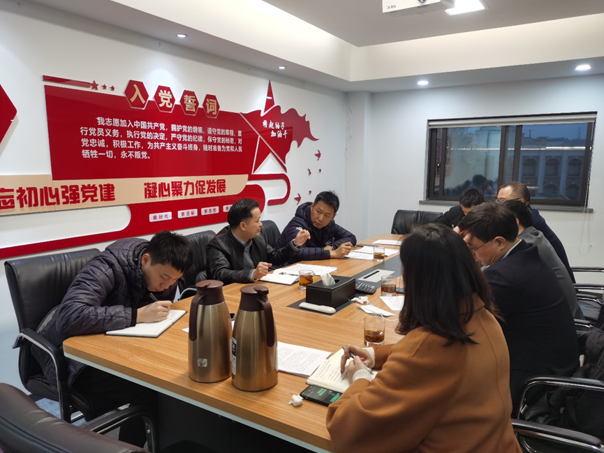 省供销社郭峻副主任一行到开云app官方版入口 - 开云专业的云端应用服务平台狮峰茶业公司考察调研