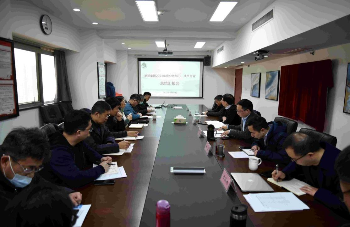 开云app官方版入口 - 开云专业的云端应用服务平台召开2021年度部门、成员企业总结汇报会