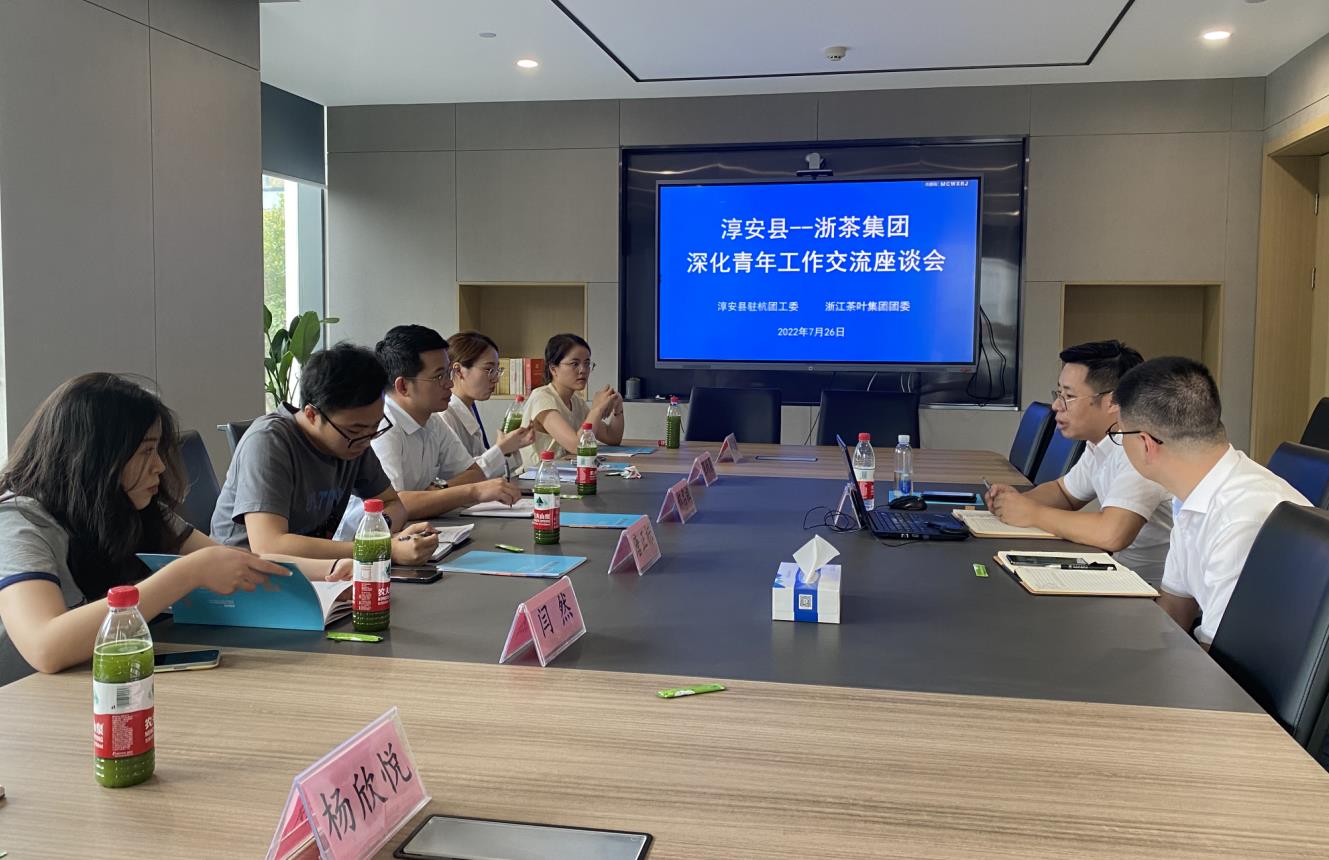 开云app官方版入口 - 开云专业的云端应用服务平台团委与淳安县驻杭团工委开展联建交流