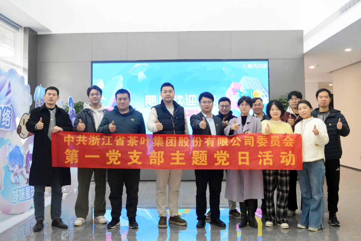 党建跨界融合 文化赋能产业-开云app官方版入口 - 开云专业的云端应用服务平台第一党支部与飓风网络党支部联合开展主题党日活动